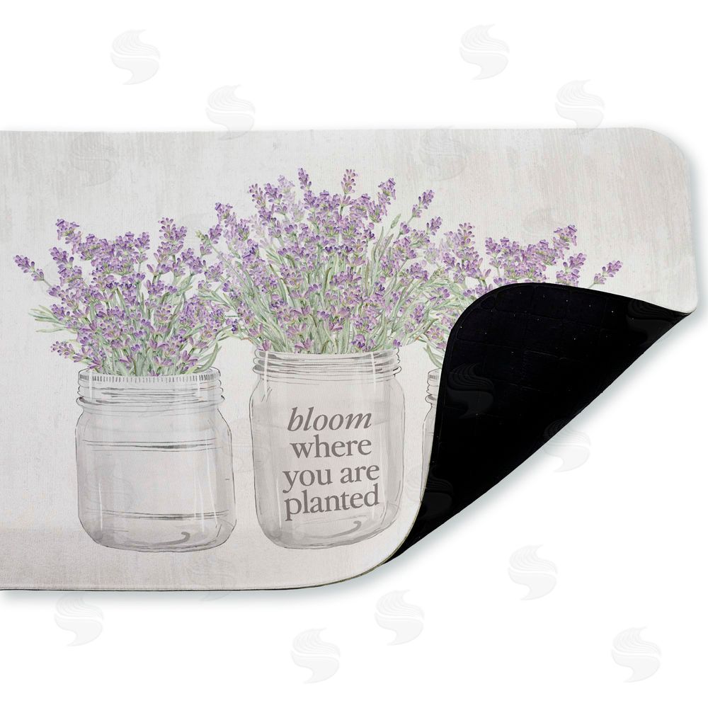 Lettered and Lined | Bloom Where You Are Planted Anti-Fatigue Mat