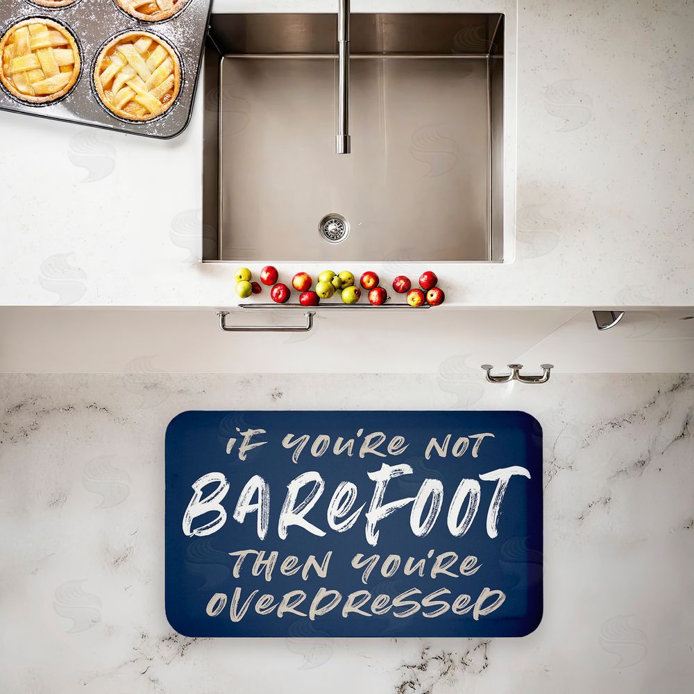 Lettered and Lined | Not Barefoot Then Overdressed Anti-Fatigue Mat