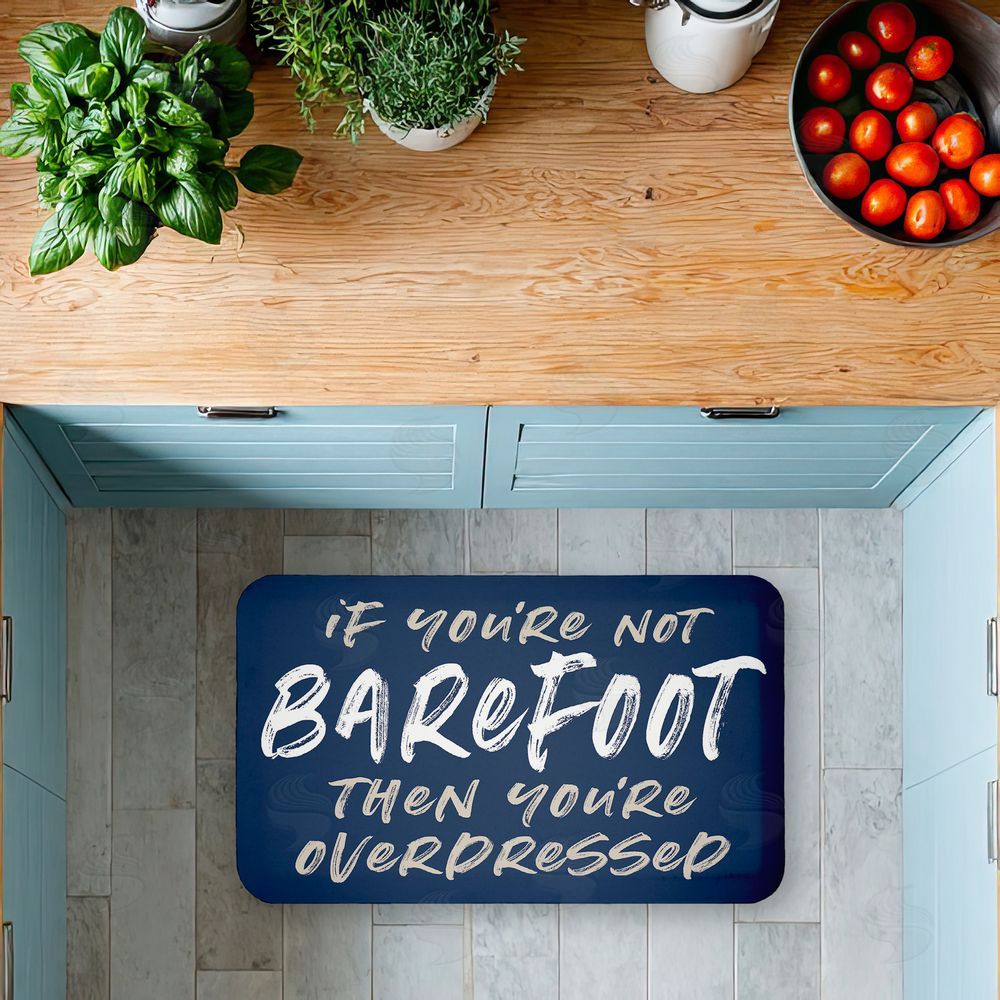 Lettered and Lined | Not Barefoot Then Overdressed Anti-Fatigue Mat