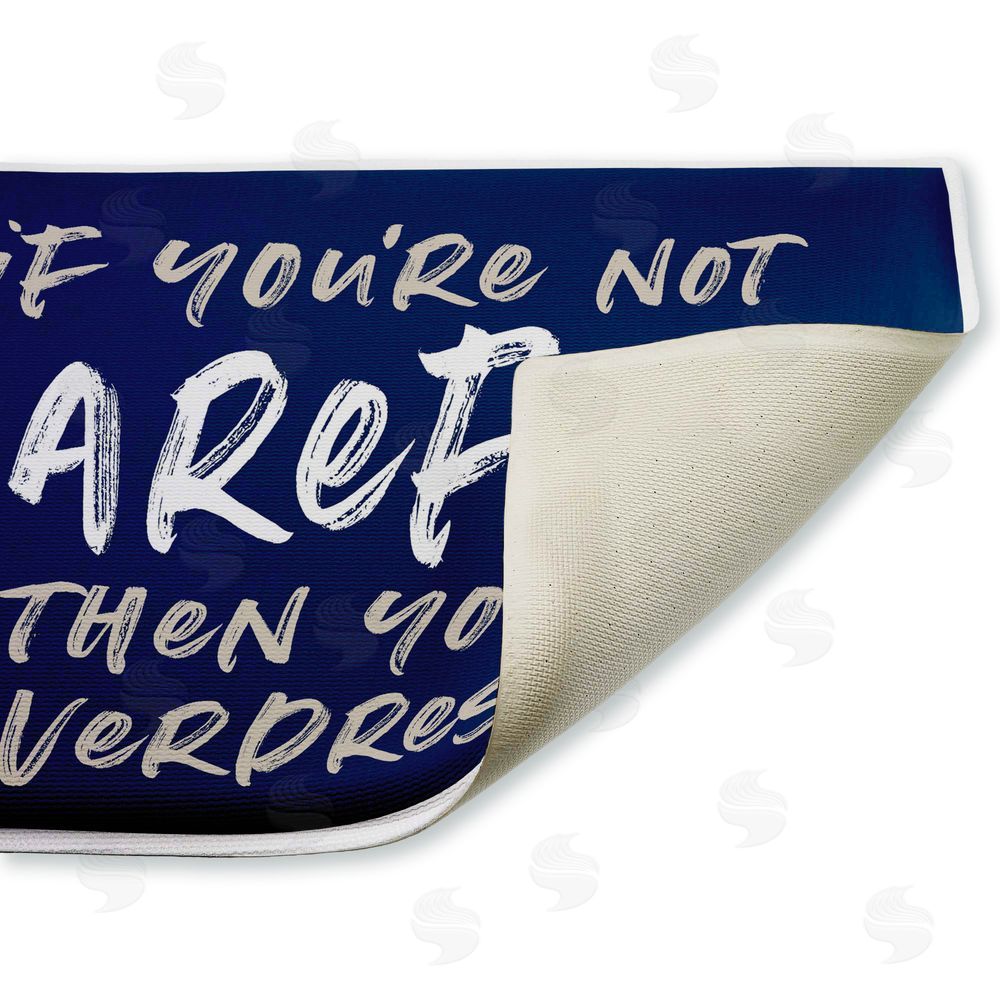 Lettered and Lined | Not Barefoot Then Overdressed Plush Bath Mat