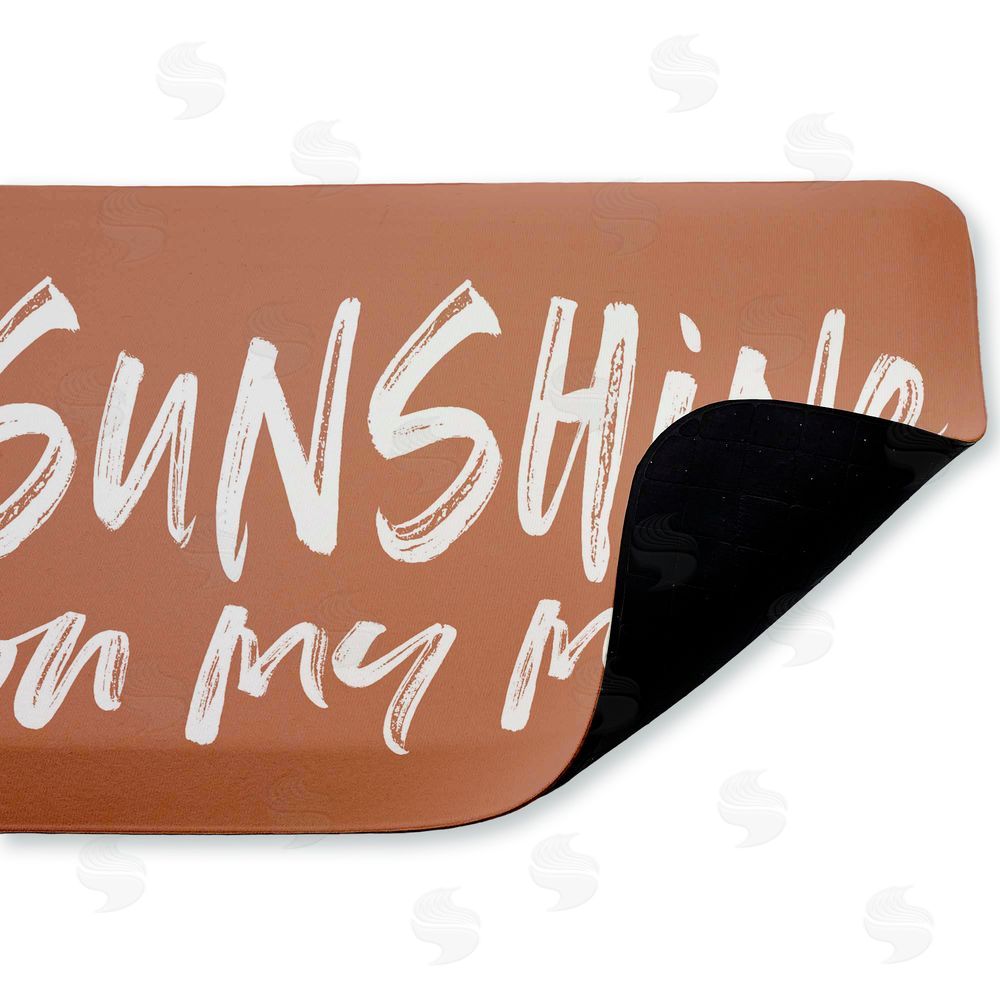 Lettered and Lined | Tan Sunshine On My Mind Anti-Fatigue Mat