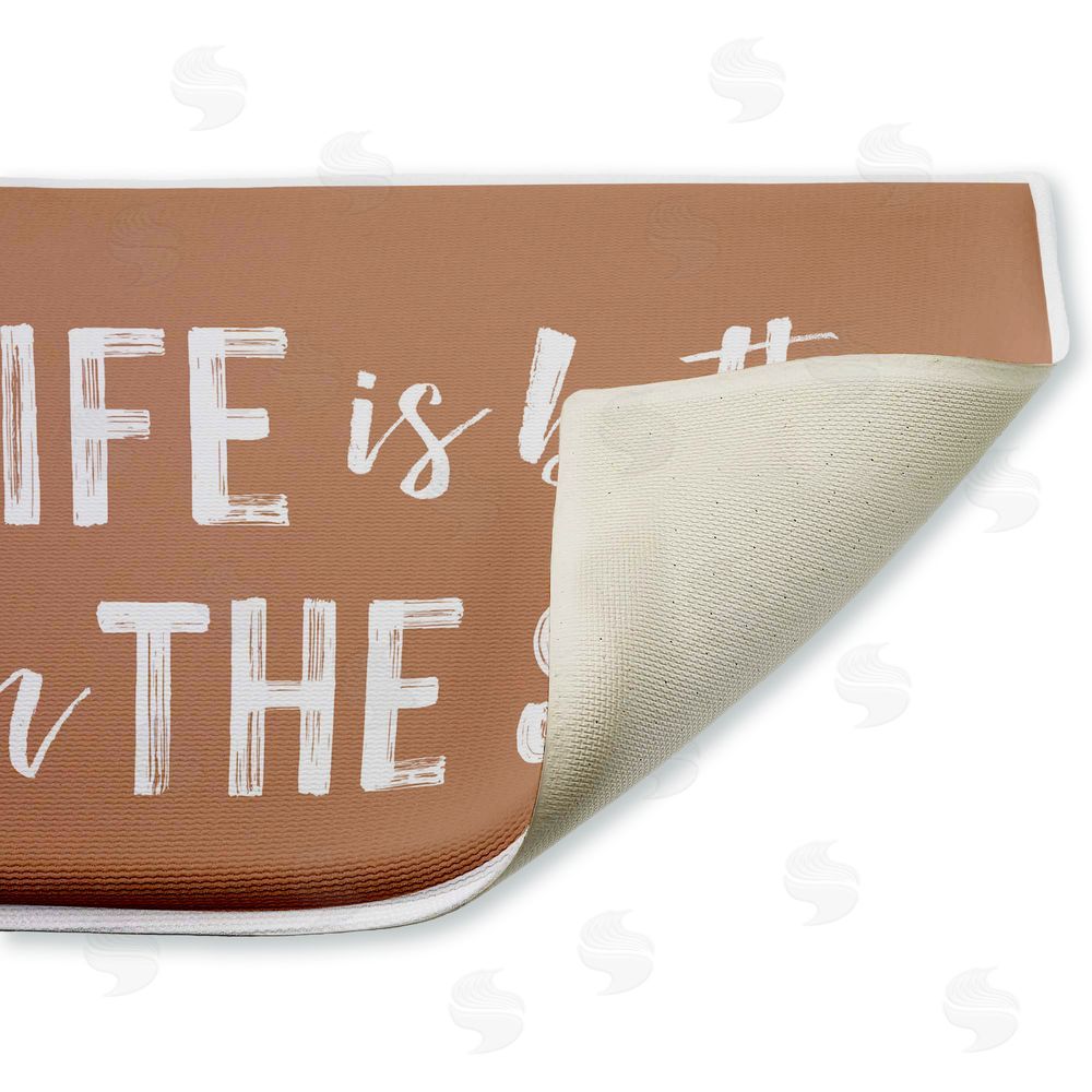 Lettered and Lined | Better In The Sun Plush Bath Mat