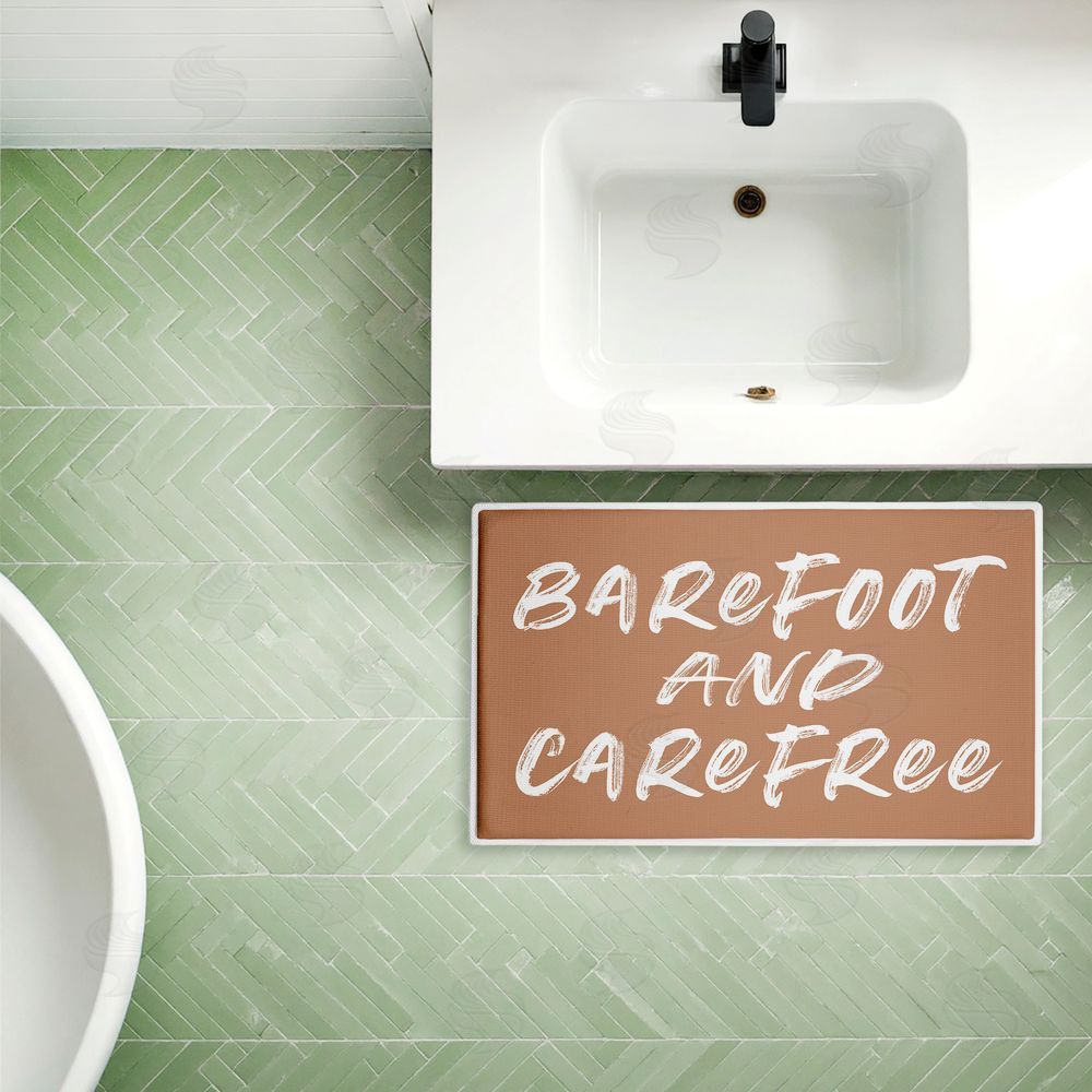 Lettered and Lined | Barfoot & Carefree Summer Plush Bath Mat