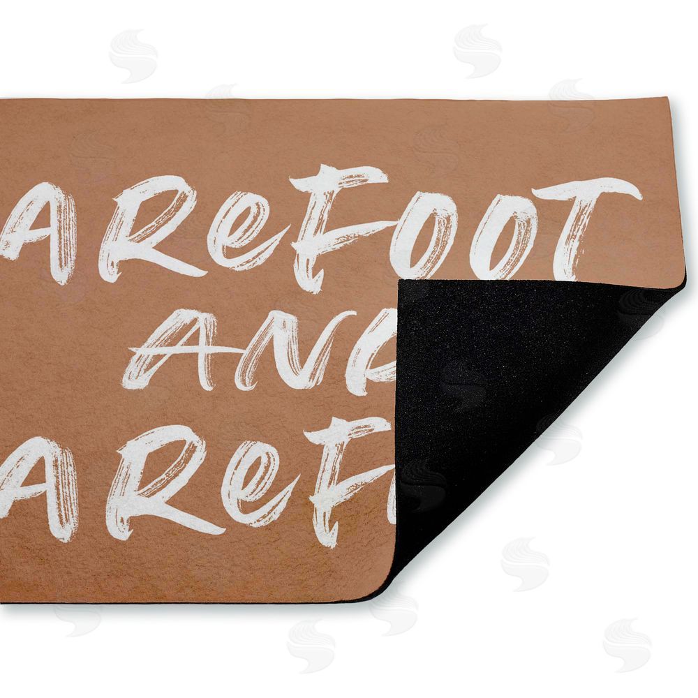 Lettered and Lined | Barfoot & Carefree Summer Non-Woven Door Mat