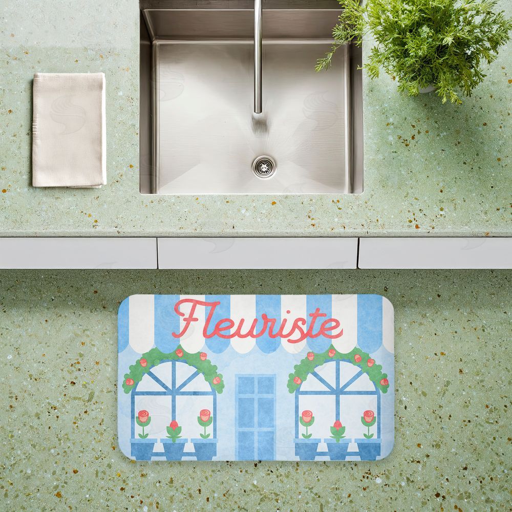 Stupell Studio | Florist Shop Display Windows Anti-Fatigue Mat