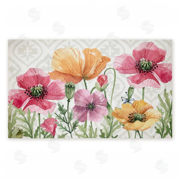 Kim Allen | Poppy Place on Geometric Non-Woven Door Mat
