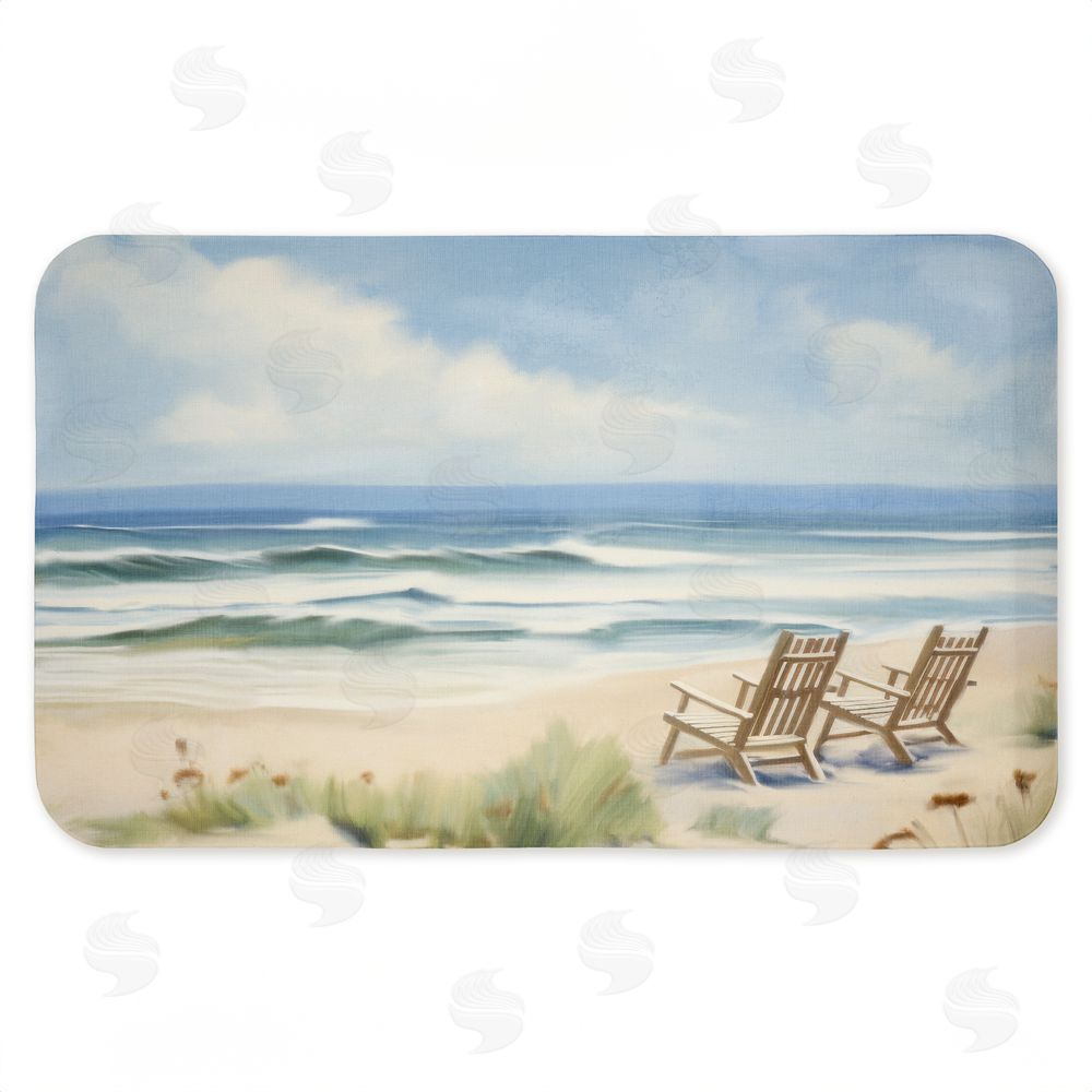 Kim Allen | Chair View on Serene Beach Anti-Fatigue Mat