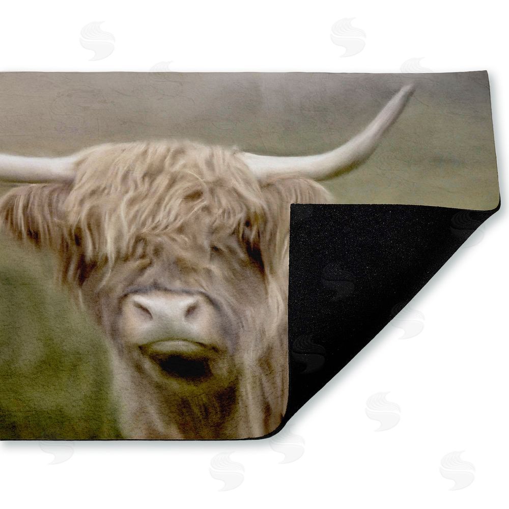 Kim Allen | Highland Cattle Dreams Non-Woven Door Mat