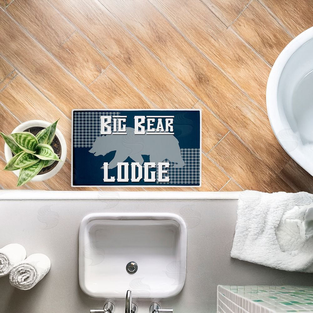 Kim Allen | Big Bear Lodge Plush Bath Mat