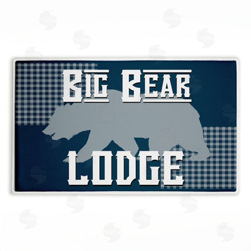 Kim Allen | Big Bear Lodge Plush Bath Mat