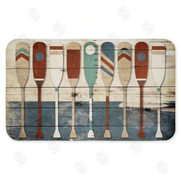 Milli Villa | Various Rustic Oars Patterns Anti-Fatigue Mat