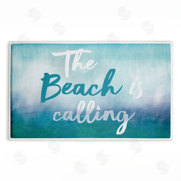 Lula Bijoux & co. | Beach Is Calling Gradient Plush Bath Mat