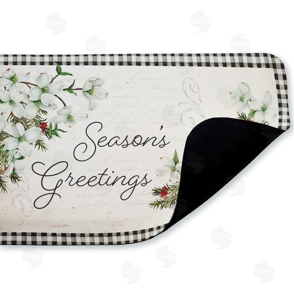 Danielle Murray | Winter Cardinals & Dogwood Anti-Fatigue Mat