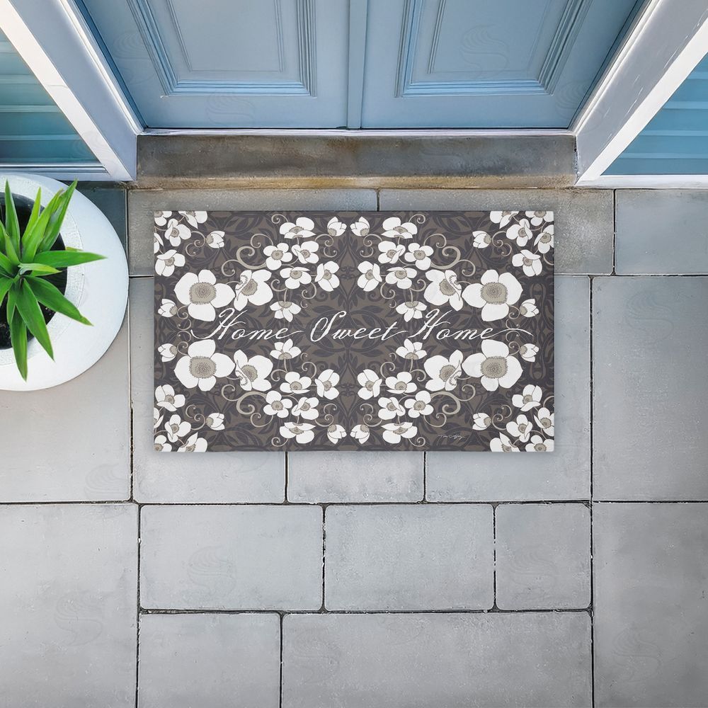Tim Coffey | Sweet Home Apple Blossoms Entry Non-Woven Door Mat