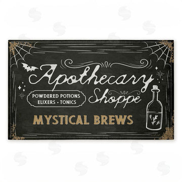 Jennifer Pugh | Witchy Apothecary Brews Non-Woven Door Mat