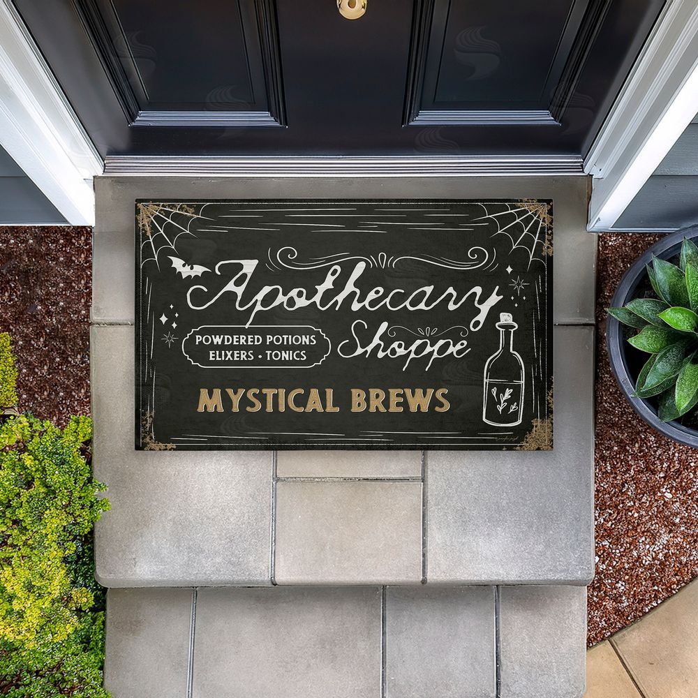Jennifer Pugh | Witchy Apothecary Brews Non-Woven Door Mat