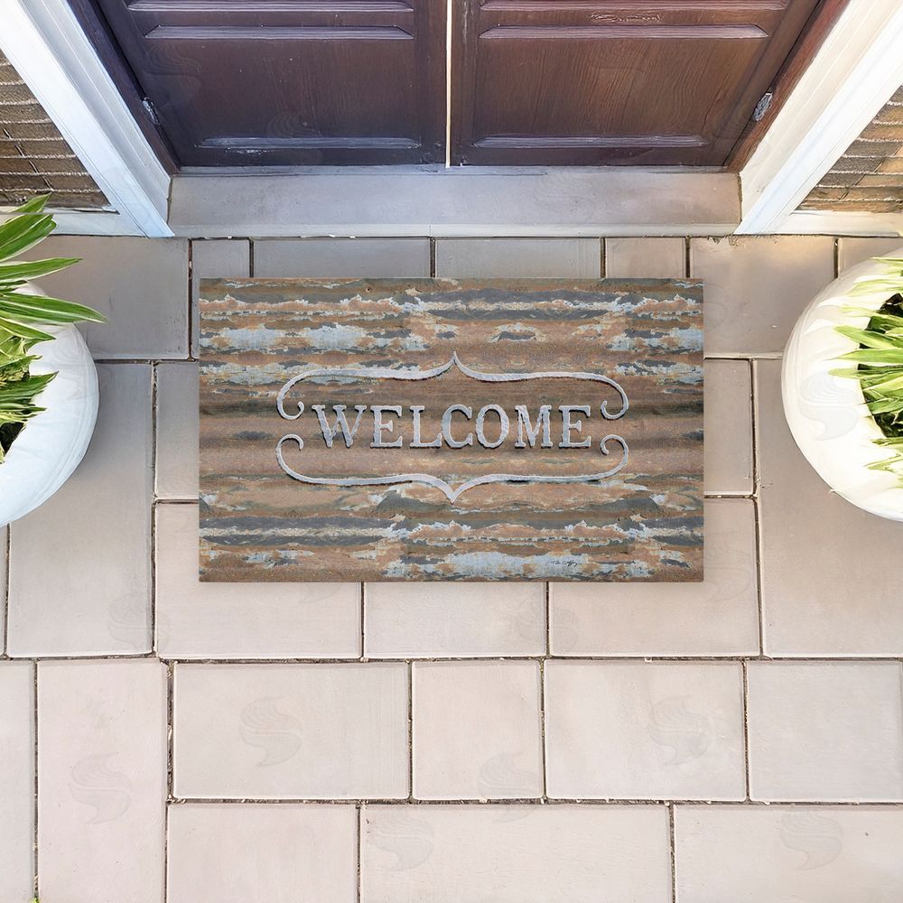 Tim Coffey | Rustic & Distressed Welcome Non-Woven Door Mat