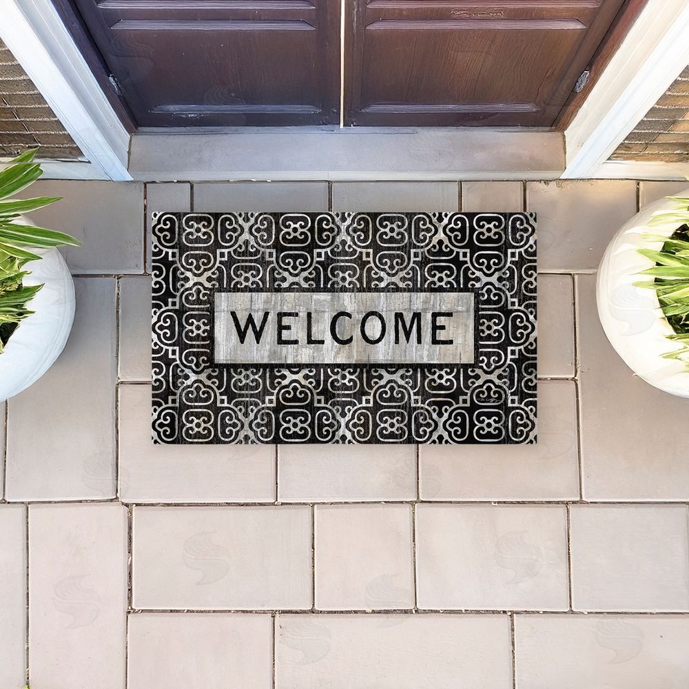 Tim Coffey | Urban Farmhouse Welcome Non-Woven Door Mat