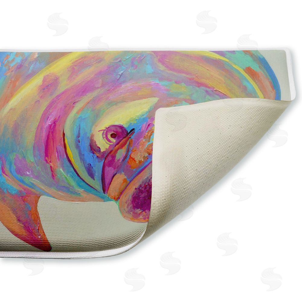 Jennifer Seeley | Chromatic Hue Manatee Plush Bath Mat