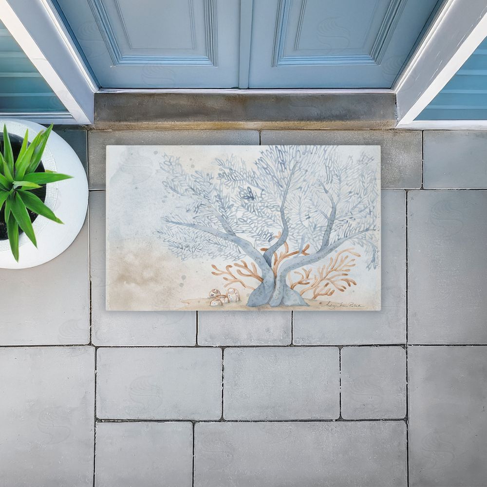 Audrey Jeanne Roberts | Treasures From The Sea Non-Woven Door Mat