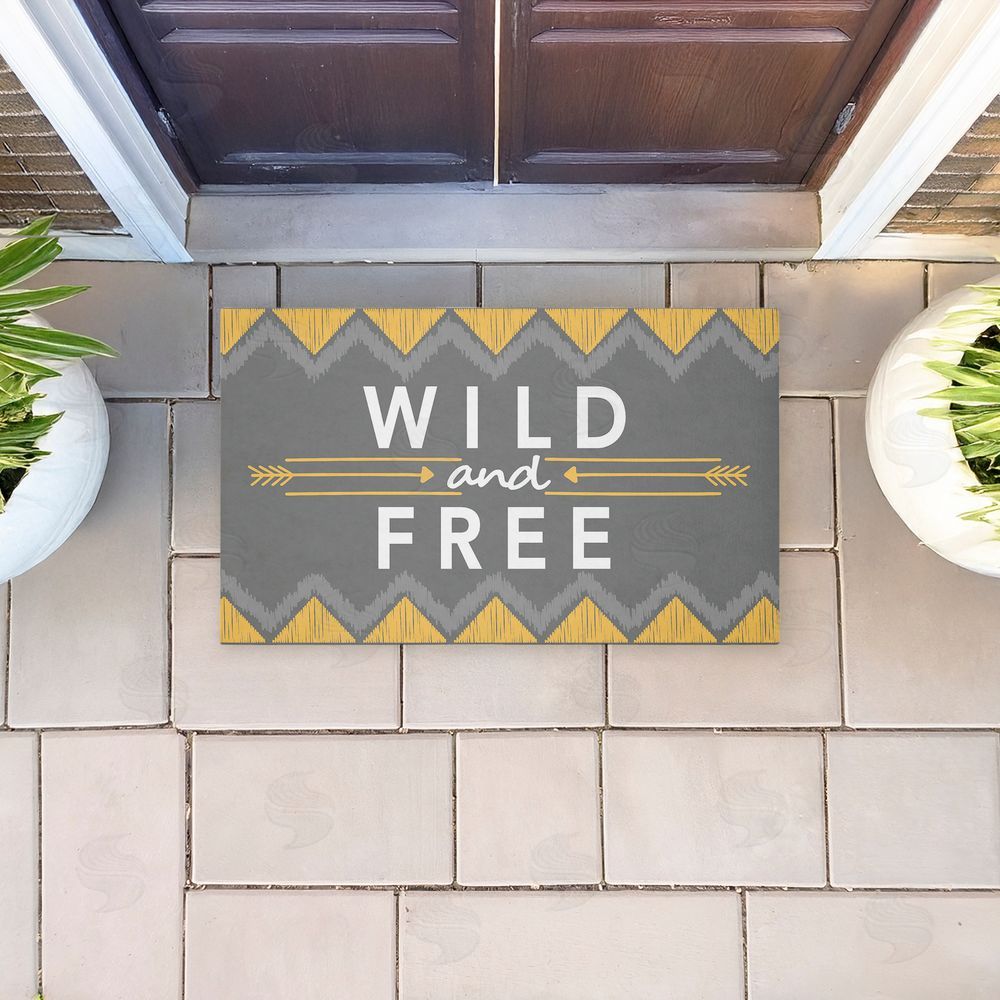 Alison Tauber | Desert Boho Wild & Free Non-Woven Door Mat