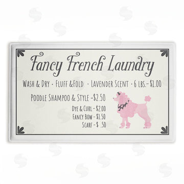 Darlene Seale | Fancy French Laundry Plush Bath Mat