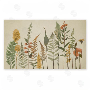 Elizabeth Medley | Simple Fall Botanics Non-Woven Door Mat