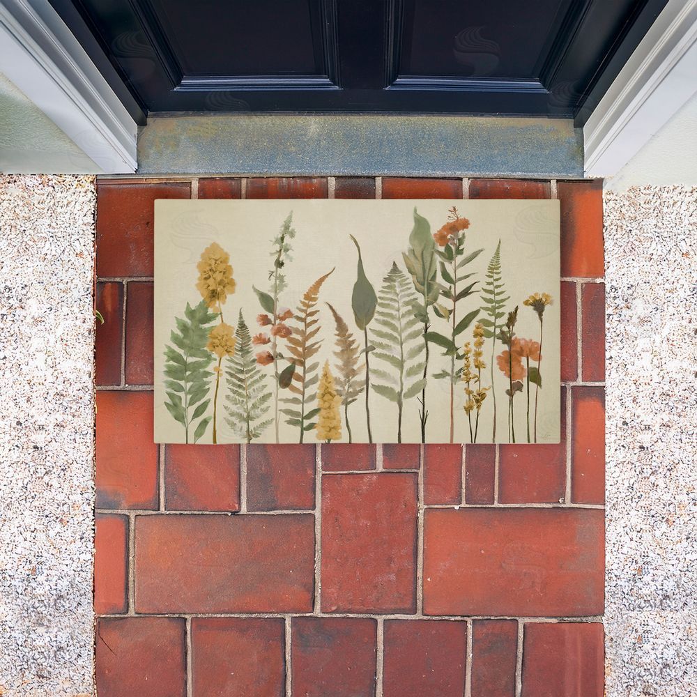Elizabeth Medley | Simple Fall Botanics Non-Woven Door Mat