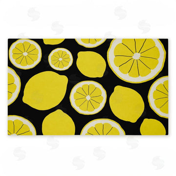 Anna Quach | Lemon Squeezy Pattern Non-Woven Door Mat