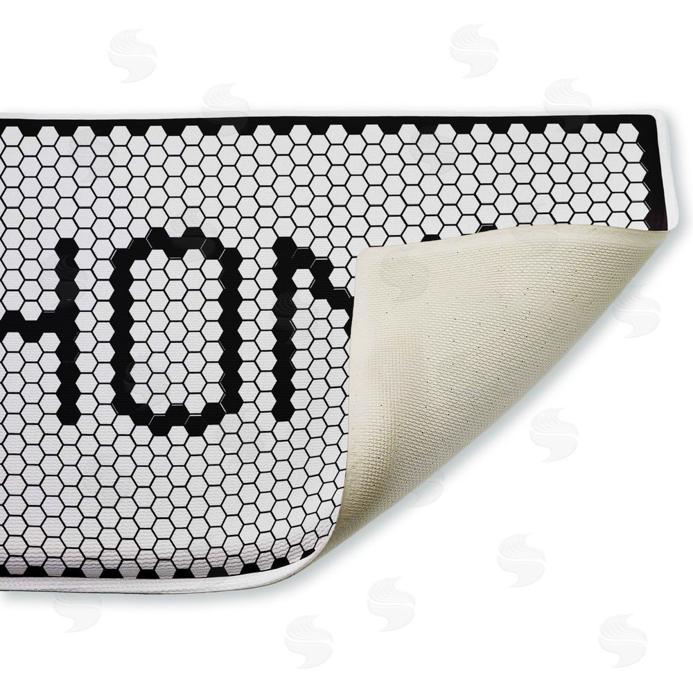 Elizabeth Tyndall | Home Mosaic Pattern Plush Bath Mat