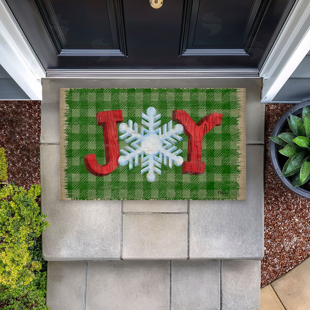 Paul Brent | Carpentry Christmas Joy Non-Woven Door Mat
