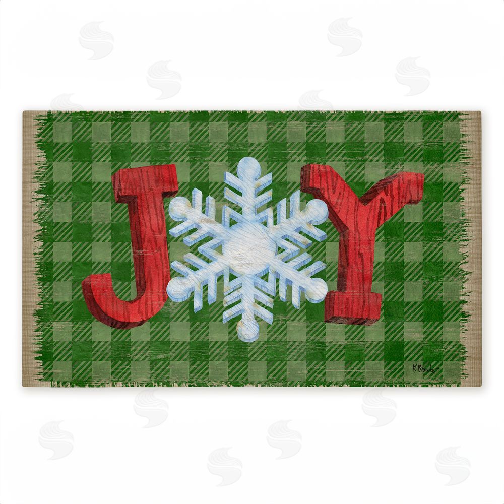 Paul Brent | Carpentry Christmas Joy Non-Woven Door Mat